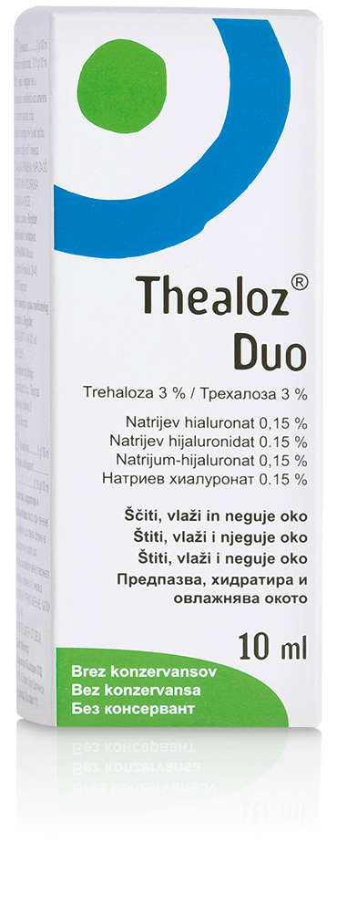 kapi za oči Thealoz Duo