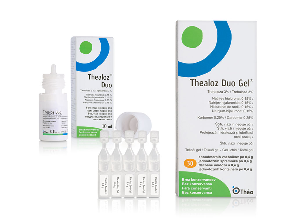 Kapi za oči Thealoz Duo i Thealoz Duo Gel