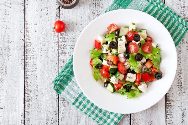 hrana za oči: grčka salata