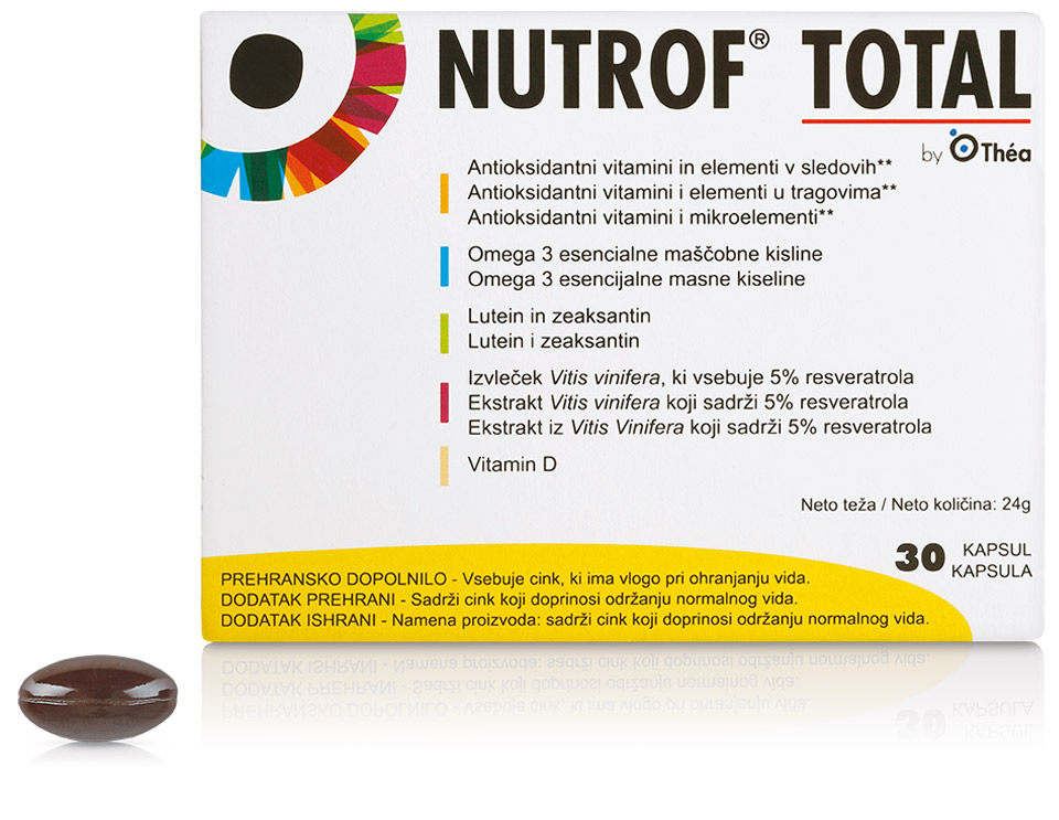 vitamini za oči Nutrof Total